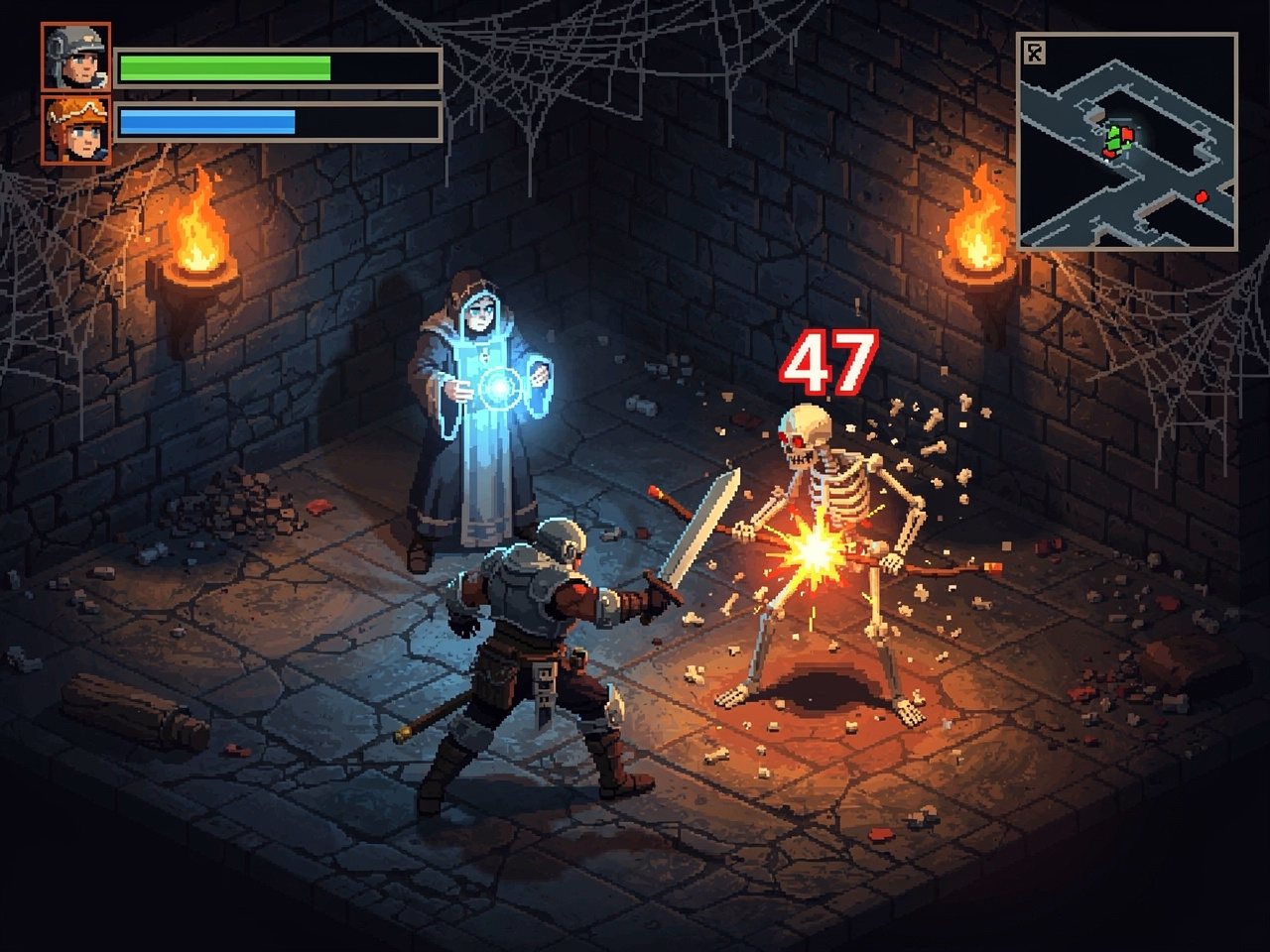 RPG fantasy adventure game built with AI